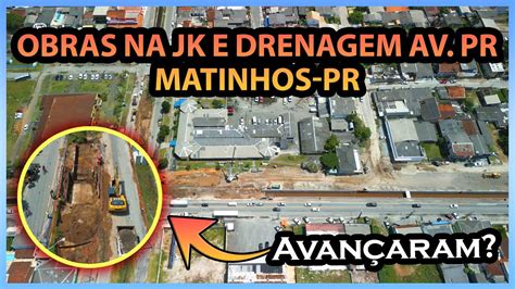 Obras Na Jk Pr E Obras De Macrodrenagem Da Av Paran