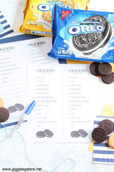 The Great Oreo Taste Test Challenge Giggles Galore