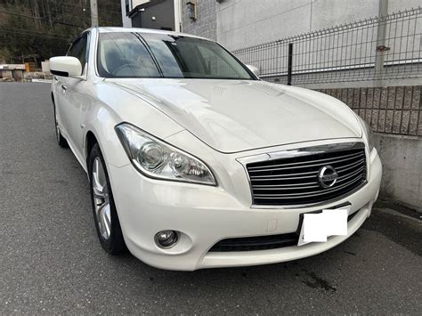 【走行距離 107400 Km】修復歴無し！h23年フーガ370gt車検6年6月まで！メーカーナビフルセグtv前後ドライブレコーダー