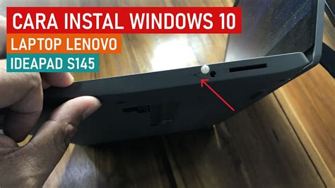 Cara Instal Windows 10 Laptop Lenovo Ideaped S145 YouTube