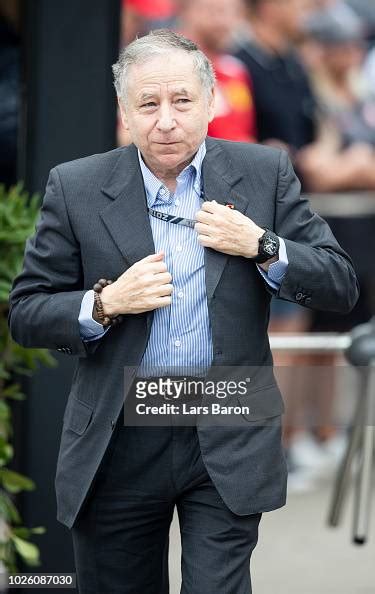 Fia President Jean Todt Walks In The Paddock Before The Formula One