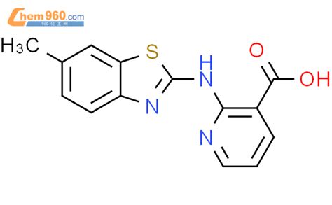 105292 02 2 3 Pyridinecarboxylic Acid 2 6 Methyl 2 Benzothiazolyl