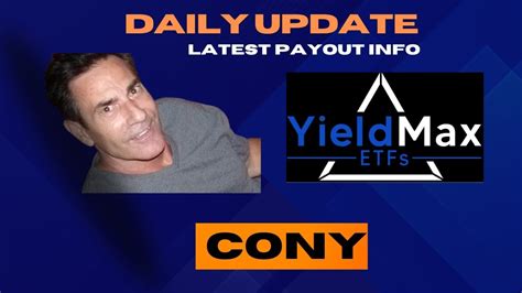 Yieldmax Cony Income Etf Update And Latest Payout Prediction Youtube