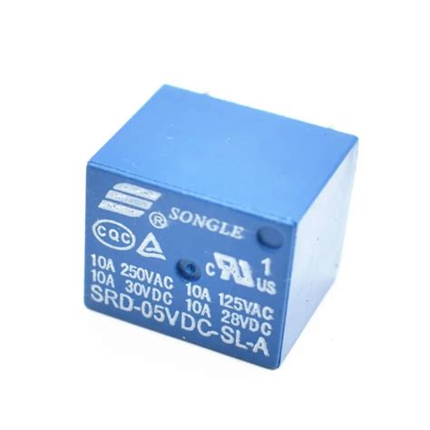 Relays SRD 05VDC SL A 5V 10A 250VAC 4PIN T73 Wholesale Price 10a 250vac