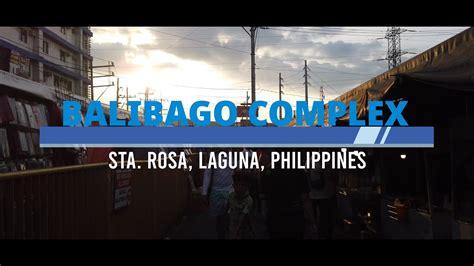 4K Afternoon Walking Tour Around Balibago Complex Sta Rosa Laguna