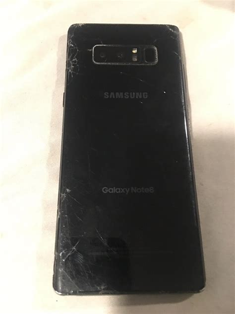 Samsung Galaxy Note Sm N U Gb At T Parts Only Works Busted Up