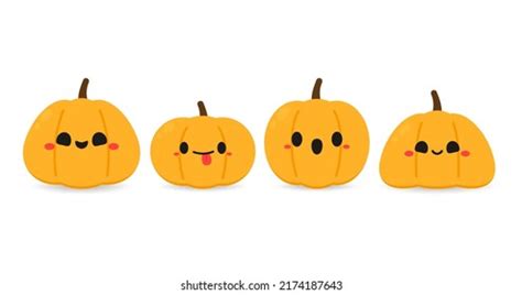 Happy Cute Pumpkin Faces: Create Them for Your Next Halloween Party!