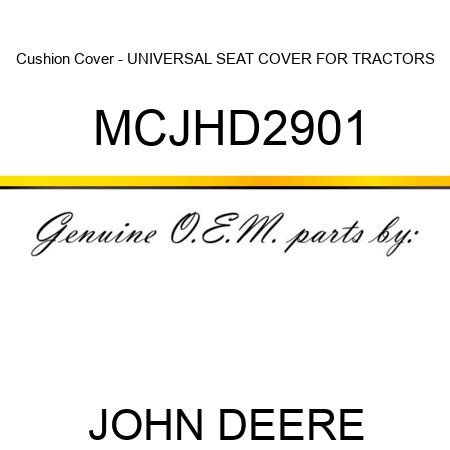 Mcjhd Cushion Cover Universal Seat Cover For Tractors John Deere