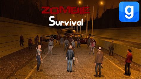 Zombies VS Survivors SNPC Fight Garry S Mod Horror Battle YouTube