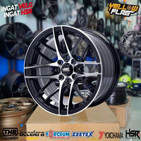 Jual Velg Racing Hsr Wurzbug Cs Ring 15 Lebar 7 8 Velg Mobil Belang