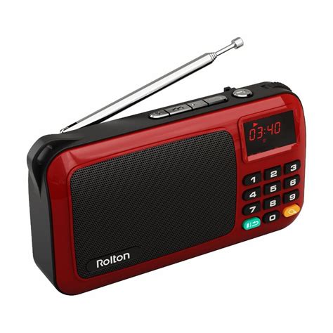 [SG SELLER] Rolton W405 Portable FM Radio Rechargeable | Shopee Singapore