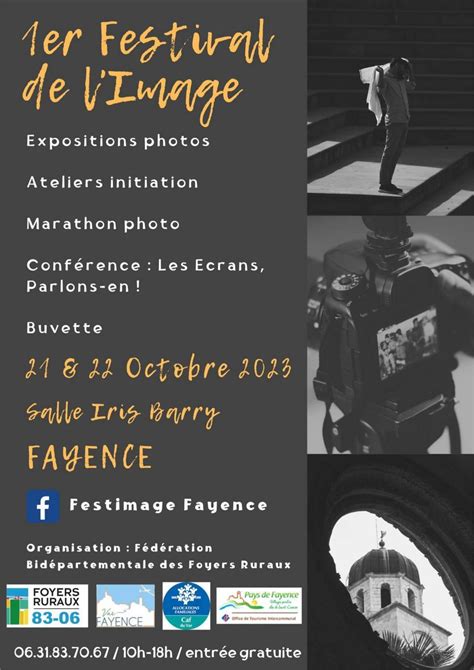 Exposition Er Festival De L Image De Fayence Dimanche Octobre