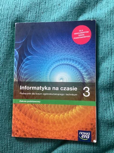 Informatyka Na Czasie Zakres Podstawowy Gda Sk Kup Teraz Na