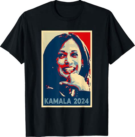 Kamala Harris 2024 For President Campaign T Shirt