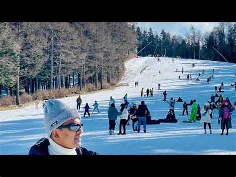 Fujiten Snow Resort Shizuoka Japan 2023 YouTube