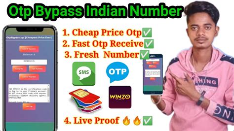 Indian Number Se Otp Bypass Kaise Karn Otp Bypass Indian Number