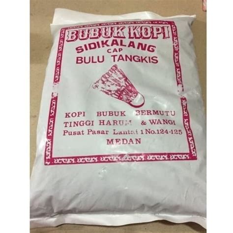 Jual Kopi Bubuk Sidikalang Cap Bulu Tangkis Gr Indonesia Shopee