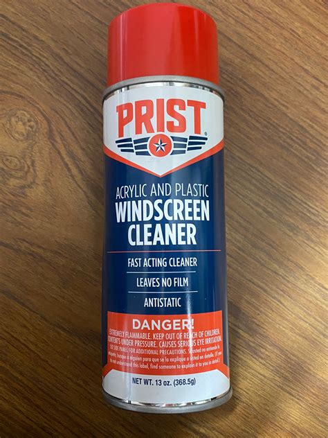 Prist Aircraft Window Cleaner