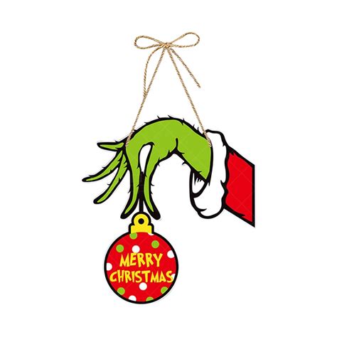 BEBUTTON Grinch Christmas Decorations Christmas Tree Ornaments ...