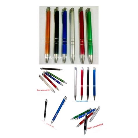 Jual Pulpen Plastik Ring Ballpoint Plastik Souvenir Pulpen Polos