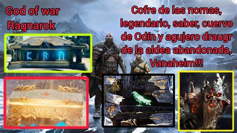 God Of War Ragnarok Cofre De Las Nornas Legendario Saber Y Mas De