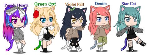 My Ocs Outfits Gacha Club By Greenmarta On Deviantart