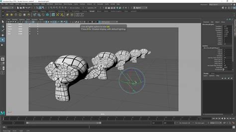 Maya Arnold Smooth Mesh Preview Wireframe Youtube