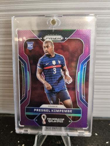 Panini Prizm World Cup Qatar Purple Prizm Presnel Kimpembe