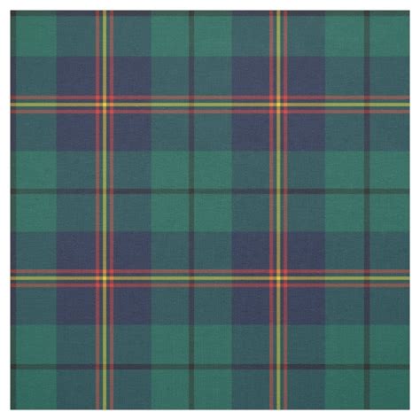 Clan Douglas Modern Tartan Fabric | Zazzle