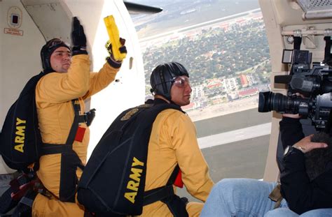 An Unidentified Videographer Right Documents US Army USA Sergeant