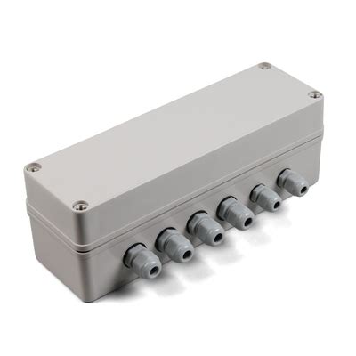 IP65 Waterproof Cable Junction Box 80 250 70mm 6 Ways UK2 5B Din Rail