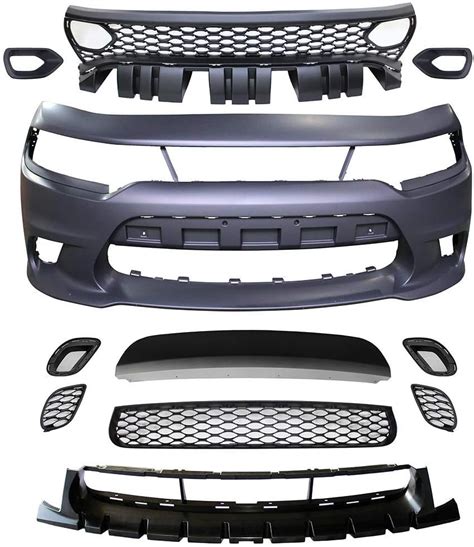 Amazon Ikon Motorsports Front Bumper Cover Compatible With