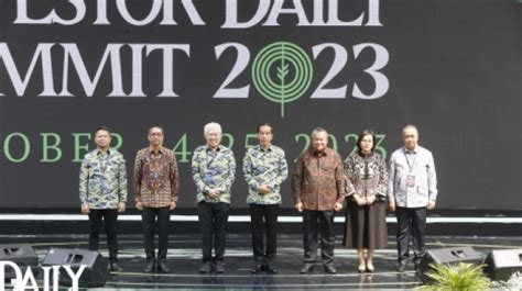 Resmikan BNI Investor Daily Summit 2023 Jokowi Optimistis Ekonomi