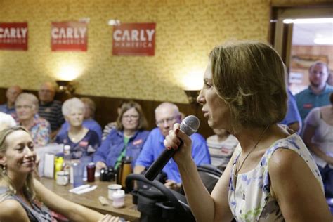 Q And A Carly Fiorina On Trump Sexism And Being Cut From The Gop