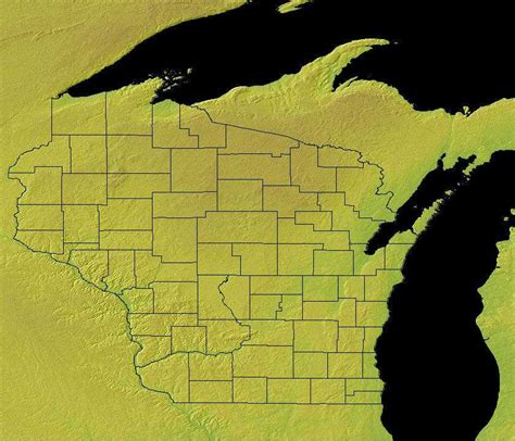 Wisconsin Geography: Wisconsin Regions and Landforms