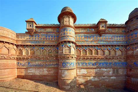 India Madhya Pradesh Gwalior Fort Man Singh Palace Flickr