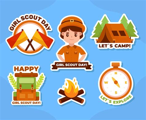 Girl Squad Sticker Collection Vector Art And Graphics