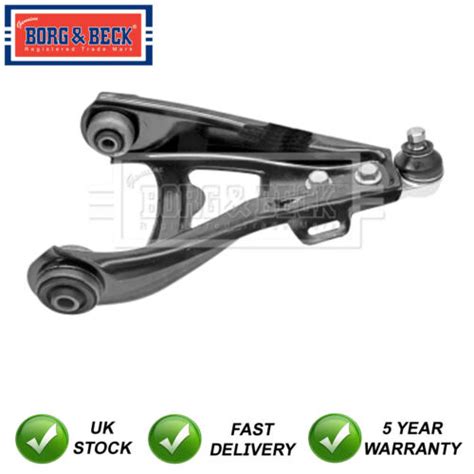 Track Control Arm Front Right Borg Beck Fits Renault Scenic Megane