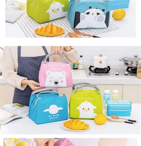 Sac Isotherme A Nouveau Dessin Anim Mignon Sacs Lunch Enfants Sac