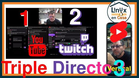 Triple Directo Tw Yt Horizontal Vertical Probando La Prueba