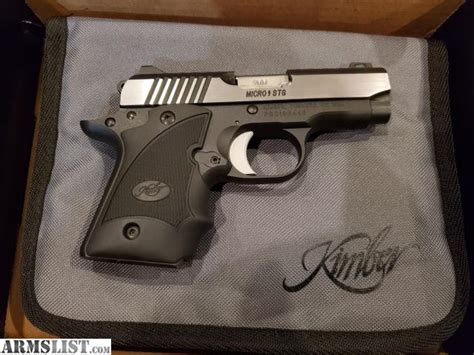 ARMSLIST - For Sale: Kimber Micro 9 plus extended mag