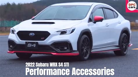 2022 Subaru Wrx S4 Sti Performance Accessories Youtube