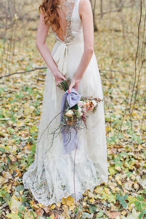 Enchanted Forest Fairytale Wedding In Shades Of Autumn 1 Fab Mood