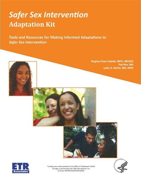 Safer Sex Intervention Adaptation Kit Etr Associates