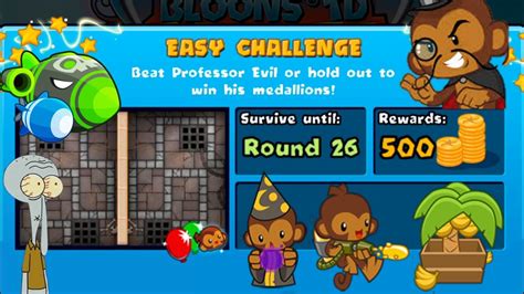 Bloons Td Battles Professor Evil Challenge In Btd Battles Week