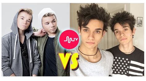 Lucas And Marcus Vs Marcusand Martinus 2016 ♥ Battle Musers ♥ Musical Ly