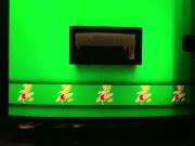 Bbw Buys Soda To Stuff In Her Gaping Pussy In A Public Bathroom Xxx Mobile Porno Videos