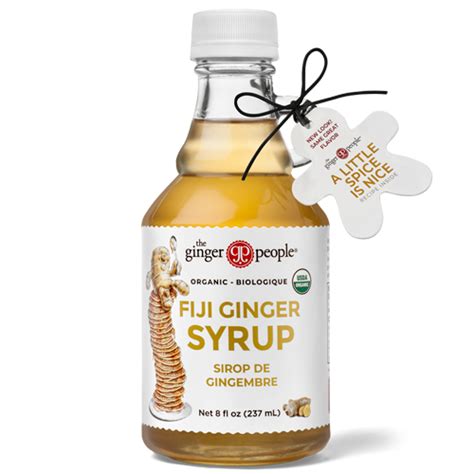 Organic Ginger Syrup US The Ginger People