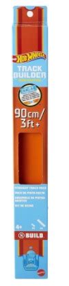 Hot Wheels Track Builder Pacote 4 Pistas Reta Laranja