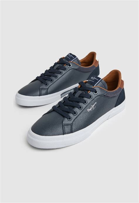 Ripley ZAPATILLAS HOMBRE PEPE JEANS URBANAS AZUL MARINO KENTON COURT